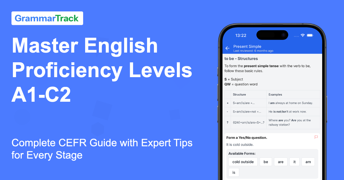 The Complete Guide to English Proficiency Levels: From A1 to C2 (With Actionable Tips for Every Stage)
